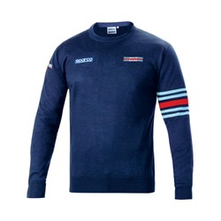 Sweat homme Sparco Martini Crew bleu marine