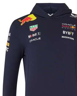 Sweat-shirt de l'équipe 1/4 zippé Red Bull Racing 2024 pour hommes