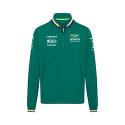 Sweat-shirt pour hommes Team 1/4 Zip Aston Martin F1