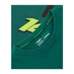 T-shirt enfant Alonso Kimoa Aston Martin F1 vert