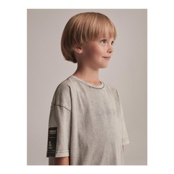 T-shirt enfant Dakar DKR K WASH 01 gris