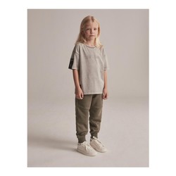 T-shirt enfant Dakar DKR K WASH 01 gris