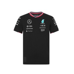 T-shirt enfant Team Noir Mercedes AMG F1 2024