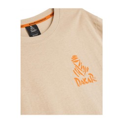 T-shirt homme Dakar DKR DES 0224 beige