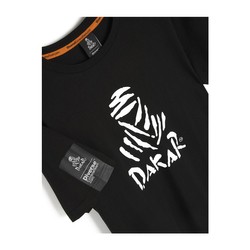 T-shirt homme Dakar DKR DES LOGO noir