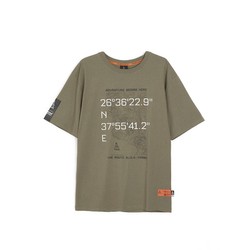 T-shirt homme Dakar DKR OV 0924 kaki