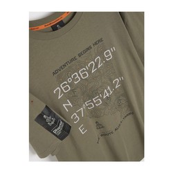 T-shirt homme Dakar DKR OV 0924 kaki