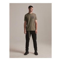 T-shirt homme Dakar DKR PATCH kaki