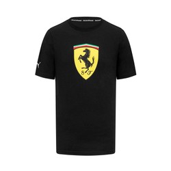 T-shirt homme Shield black Ferrari F1 2024