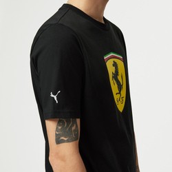 T-shirt homme Shield black Ferrari F1 2024