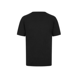 T-shirt noir avec petit logo Mercedes AMG F1 2024 pour hommes