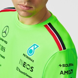 T-shirt pour homme Mercedes AMG F1 Set Up Team green