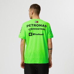 T-shirt pour homme Mercedes AMG F1 Set Up Team green