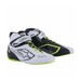 Bottines karting Alpinestars TECH 1-KX V2 blanc-jaune