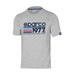 T-shirt homme Sparco 1977 gris