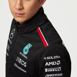 Softshell homme noir Team Mercedes AMG F1 