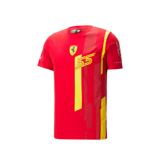 T-shirt homme Sainz SE Ferrari F1