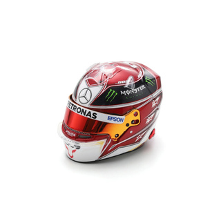 Miniature 1:5 Casque Lewis Hamilton Austin GP 2019 Mercedes AMG F1