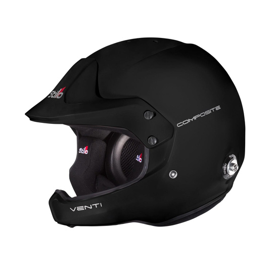 Casque FIA Jet STILO WRC Venti COMPOSITE Rally noir