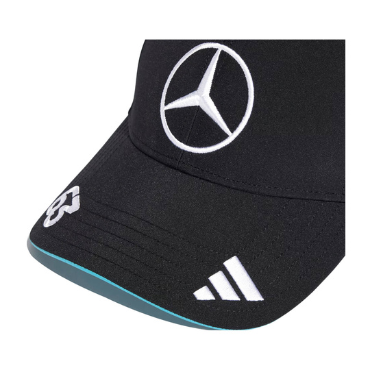 Casquette baseball homme George Russell Mercedes AMG F1 2025 noir