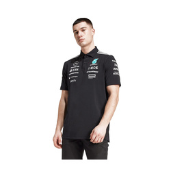 Polo homme Team Mercedes AMG F1 2025 noir