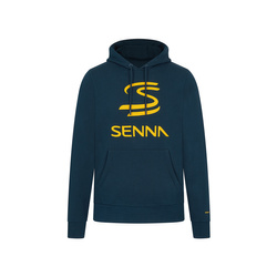 Sweat à capuche avec logo Ayrton Senna F1 2024 pour hommes