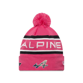 Bonnet d'hiver Team Alpine F1 2025 rose
