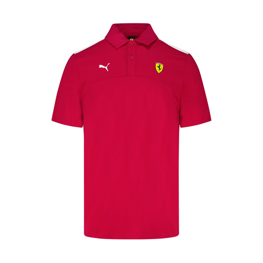 Polo homme Logo rouge Ferrari F1 2025