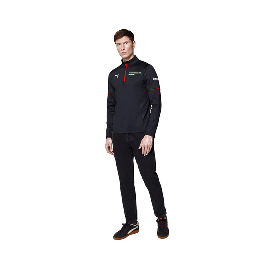 Sweatshirt homme 1/4 Zip Mid-layer Porsche Motorsport 2025