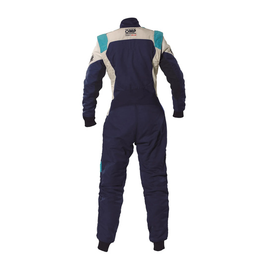 Combinaison FIA OMP FIRST EVO ELLE MY25 bleu marine