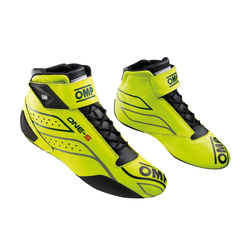 Chaussures de rallye OMP ONE-S MY20 jaune (approbation FIA)