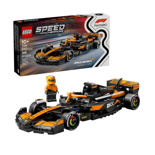 Maquette de voiture McLaren MCL60 F1 de LEGO Speed Champions