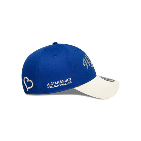 Casquette baseball homme Script Williams Racing 2025 bleu marine