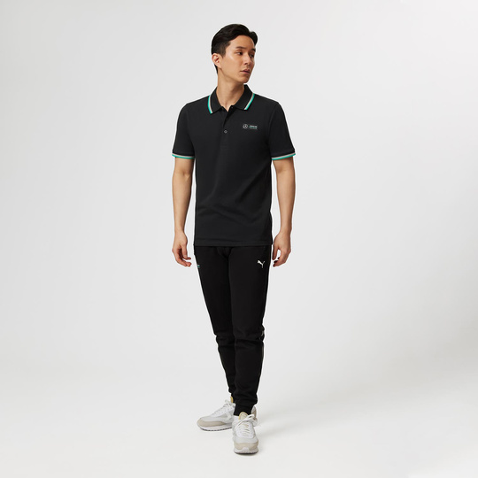 Polo homme Classic noir Mercedes AMG F1 
