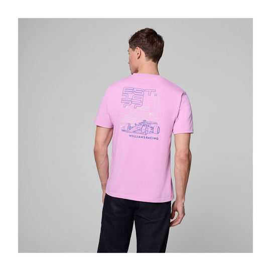 T-shirt homme Night Williams Racing 2025