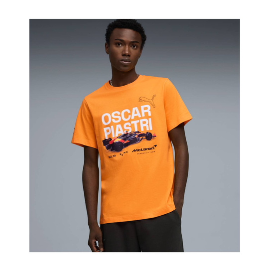 T-shirt homme Oscar Piastri McLaren F1 2026 orange