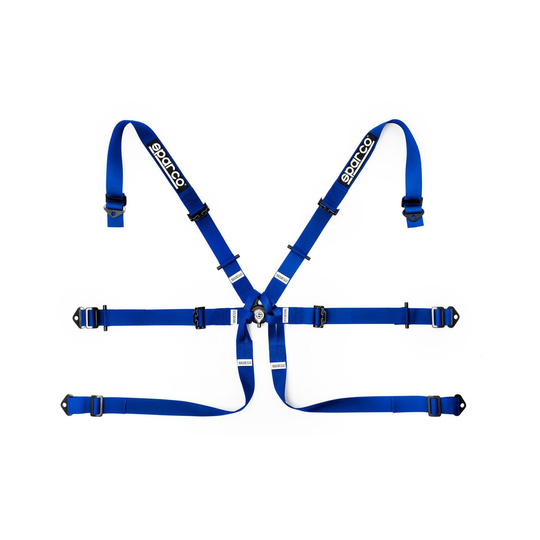 Harnais FIA Sparco FORMULA H-7 bleu