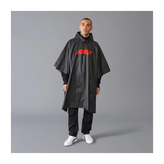 Veste poncho imperméable Logo Formula 1 2025