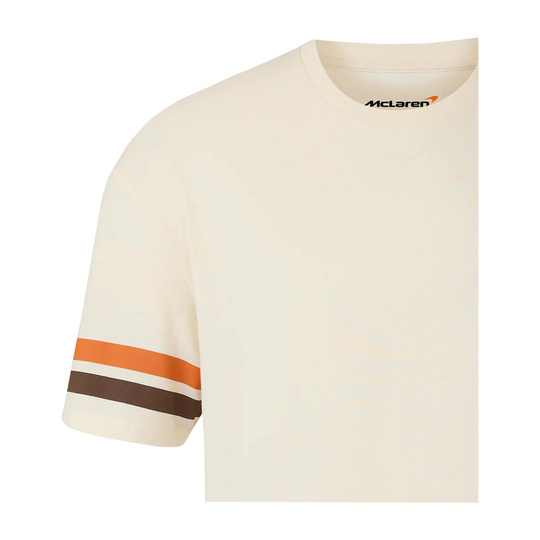 T-shirt homme Austin GP McLaren F1 2025 beige