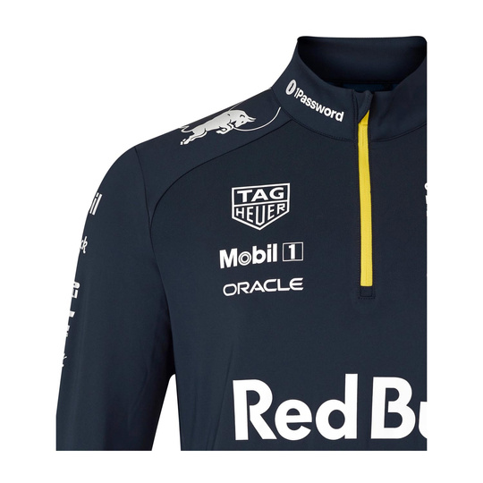 Sweat-shirt 1/4 zippé Hypebeast Red Bull Racing 2025 pour hommes
