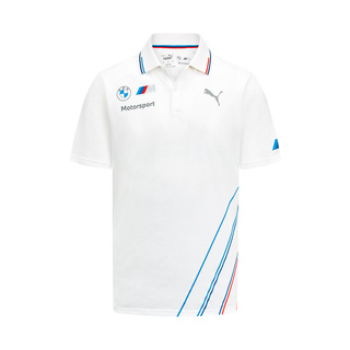 Polo homme blanc Team BMW Motorsport 