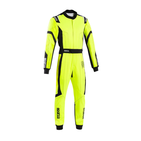 Combinaison enfant karting FIA Sparco THUNDER jaune