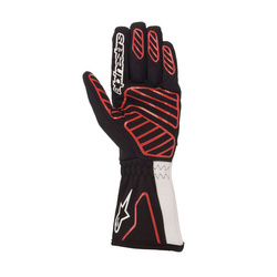 Gants de karting Alpinestars TECH-1 K V2 noir-rouge