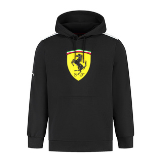Hoodie homme Shield noir Ferrari F1 2025