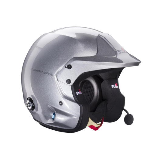Casque FIA Jet STILO Venti TROPHY PLUS argent