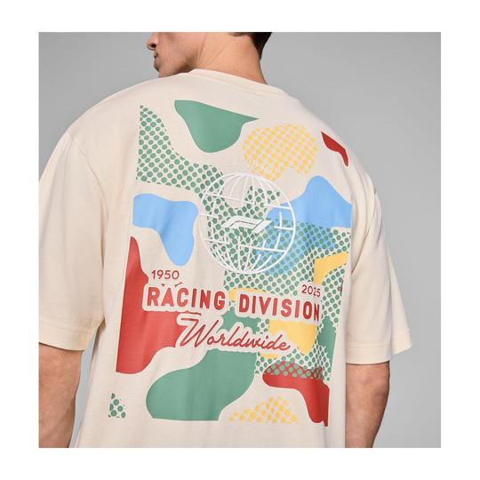 T-Shirt Homme Camo Graphic Beige Formula 1 2025