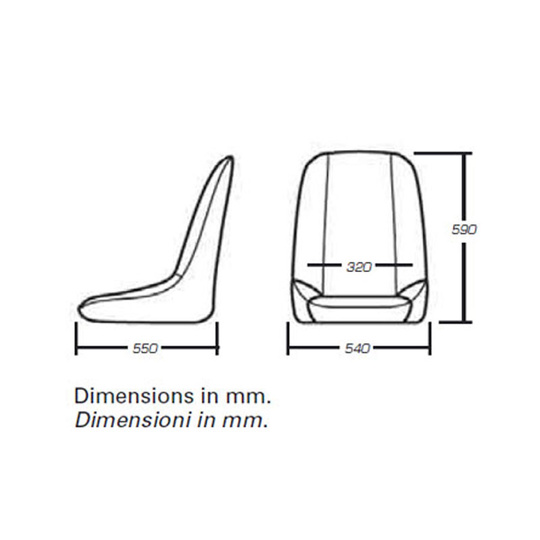 Fauteuil  OMP SILVERSTONE