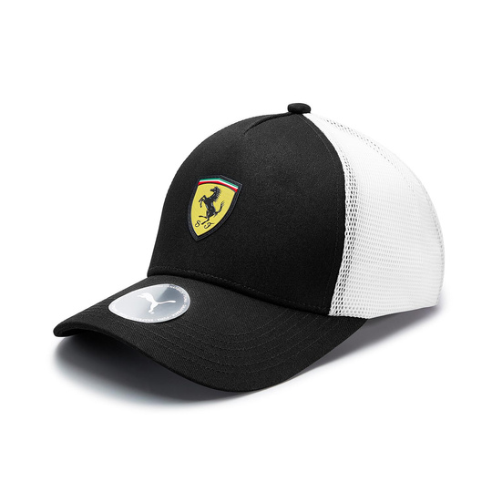 Casquette de baseball homme Trucker Black Ferrari F1 2024