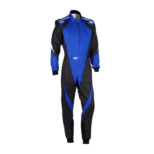 Combinaison karting FIA OMP KS-3X 8877-2022 noir-bleu