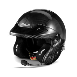 Casque FIA Jet Sparco RJ-I Carbon noir